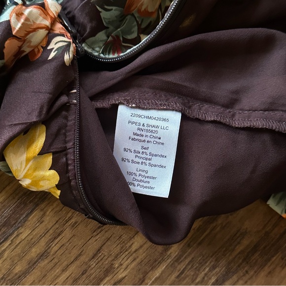 Veronica Beard Kupa Dress Midi Floral Strapless Size 8 - Picture 9 of 14